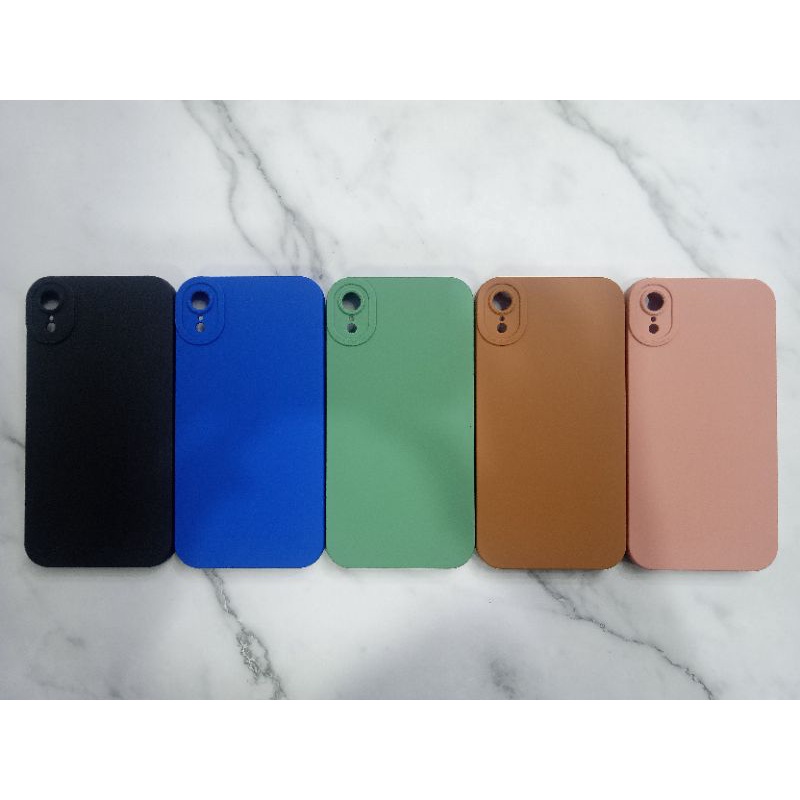 iPhone XR Case / Casing / Silicon / Silikon HP 3D Macaron Pro Camera / Pelindung Kamera Original Pre