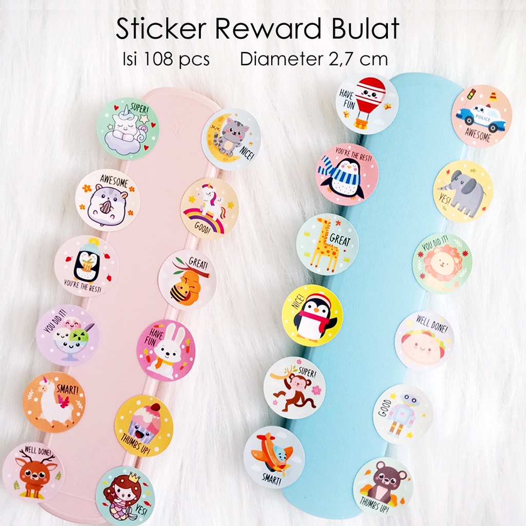 

Sticker Reward Bulat untuk Anak / Sticker anak / Sticker lucu / Sticker anak cowok / Sticker anak cewek / Sticker anak murah