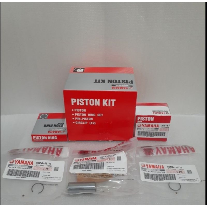 PISTON KIT LEXI ASLI ORIGINAL YAMAHA B3F WB021 00