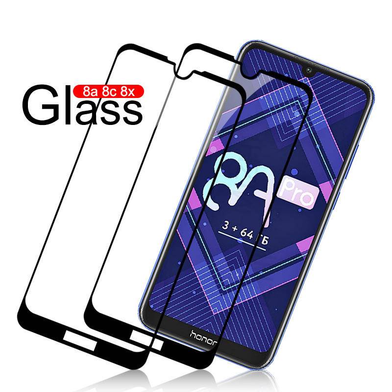 1pc Pelindung Layar Tempered Glass Untuk huawei honor 8a 8c 8x hvawei honor 8 A Prime X