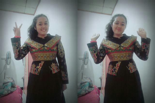 Batik Couple Gamis Belvania {baju Batik Murah[batik Seragaman