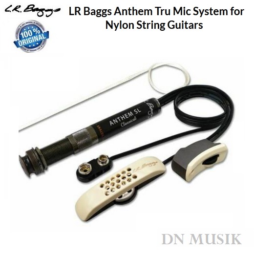 PICKUP PREMIUM GITAR AKUSTIK LR BAGGS ANTHEM TRU MIC SYSTEM FOR NYLON