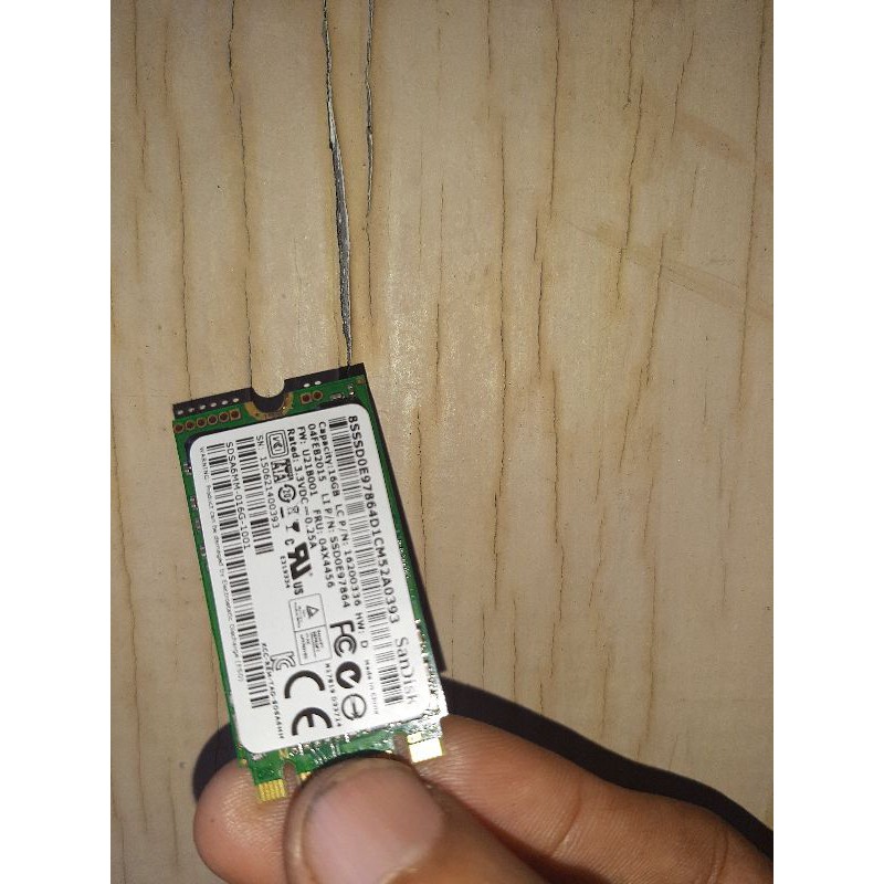 SSD M2 Sandisk 16GB