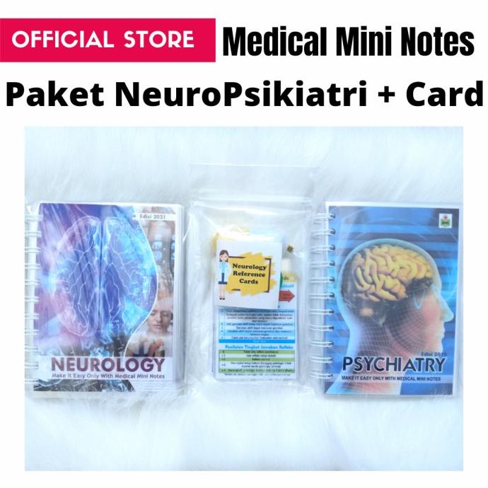 

Medical Mini Notes - Paket Neuro - Psikiatri + Neurologi Card