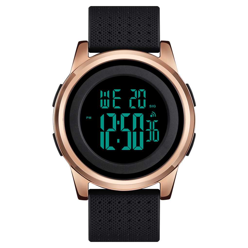 SKMEI Jam Tangan Digital Pria  1502 Aneka warna Hitam Merah Biru Hijau kuning Titanium Gray Silver P