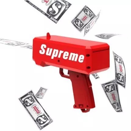 Money Gun Supreme / Mainan Pistol Uang