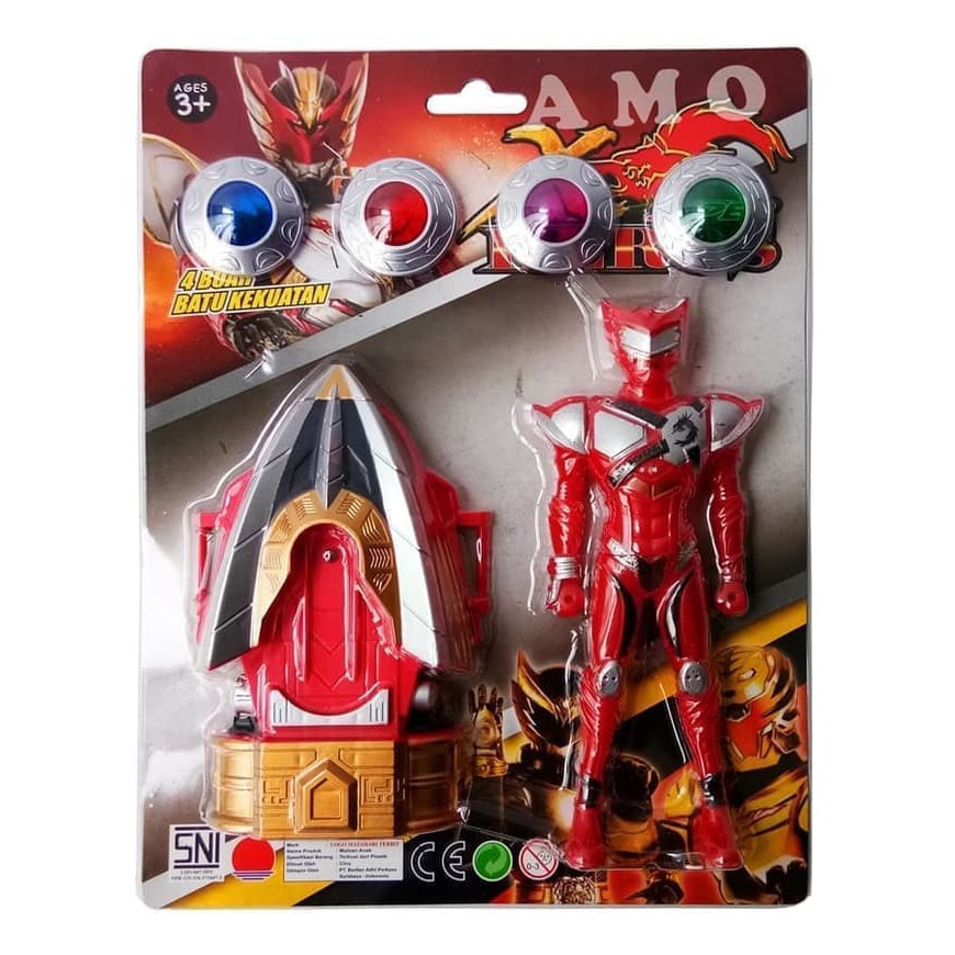 JAM BIMA X HEROES + FIGURE ROBOT BIMA