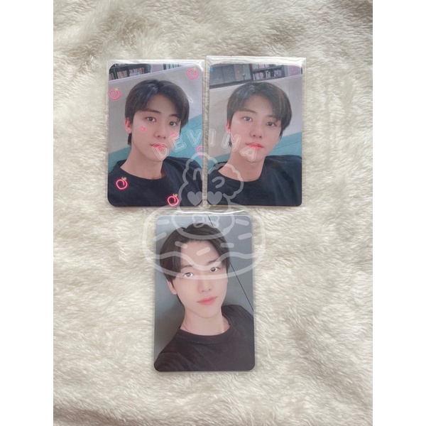 NCT Dream jaemin Hello Future Owhat Reguler Hot Sauce YZY R1 R2 Yizhiyu Photocard