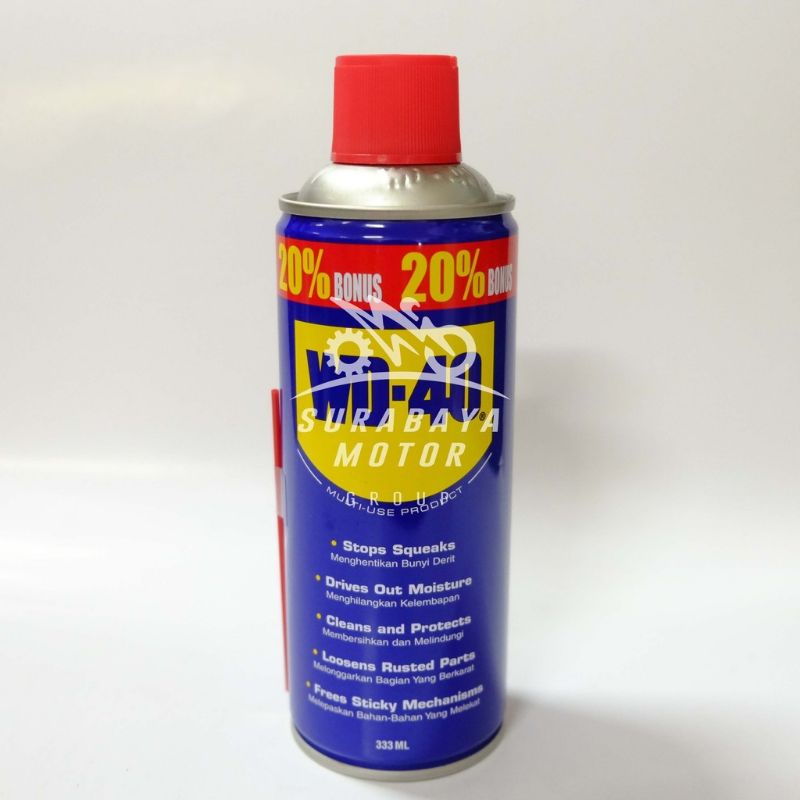 WD 40 Cairan Anti Karat 333ml Penetran ORIGINAL 100% Pelumas