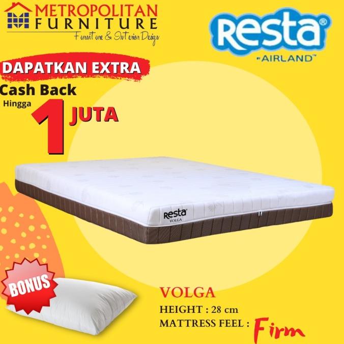 SPRINGBED AIRLAND RESTA VOLGA KASUR SPRING BED DG61464EZ