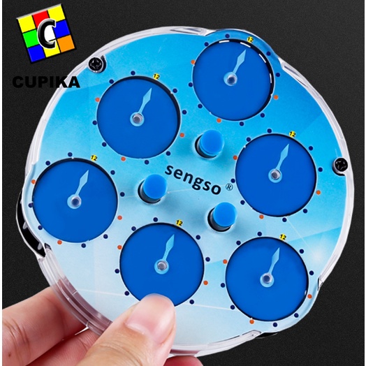 Rubik Shengshou senso enam 6x6 magic clock Puzzle 6x6