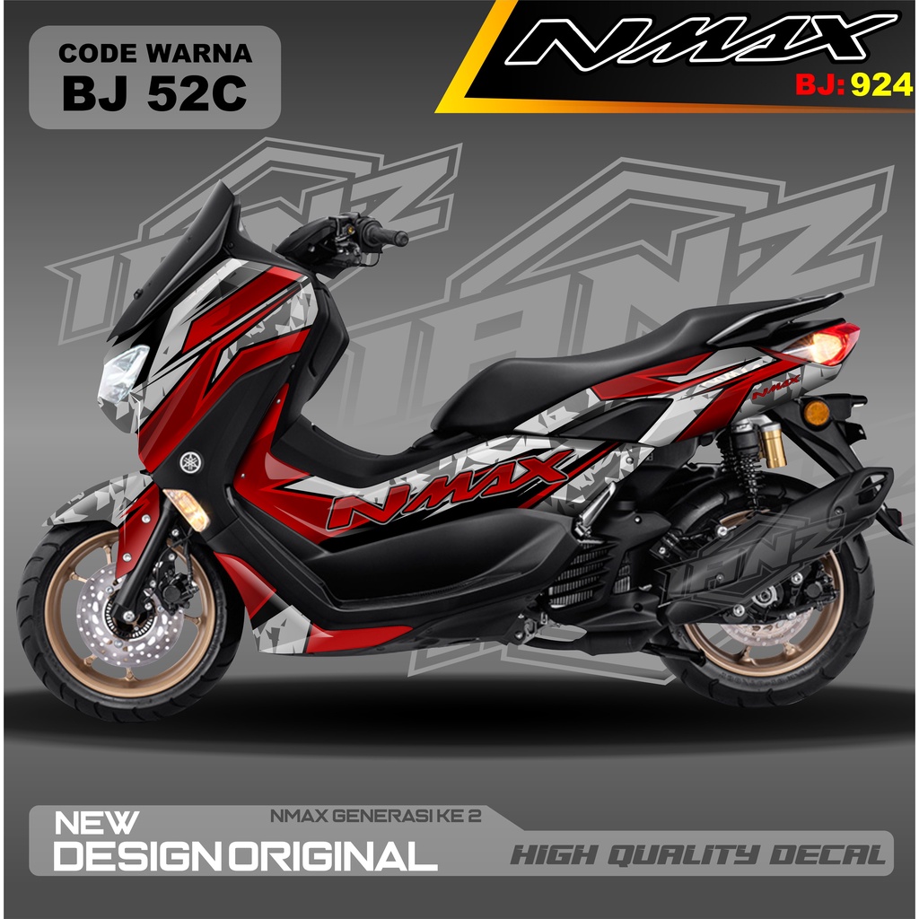 STICKER DECAL ALL NEW NMAX FULL BODY MOTOR/ DECAL FULL BODY NMAX / sticker nmax / decal nmax / stiker motor nmax / decal new nmax /DECAL STIKER FULL BODY NMAX / STIKER DECAL NMAX TERBARU