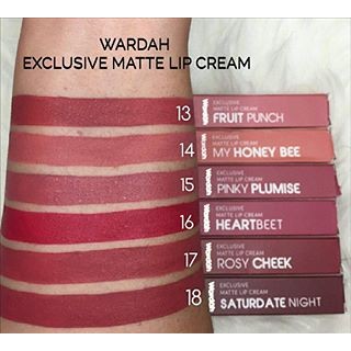 Wardah Exclusive Matte Lip Cream