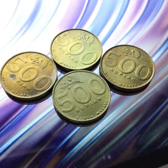 koin 500 rupiah tahun 2000 &amp; 2001