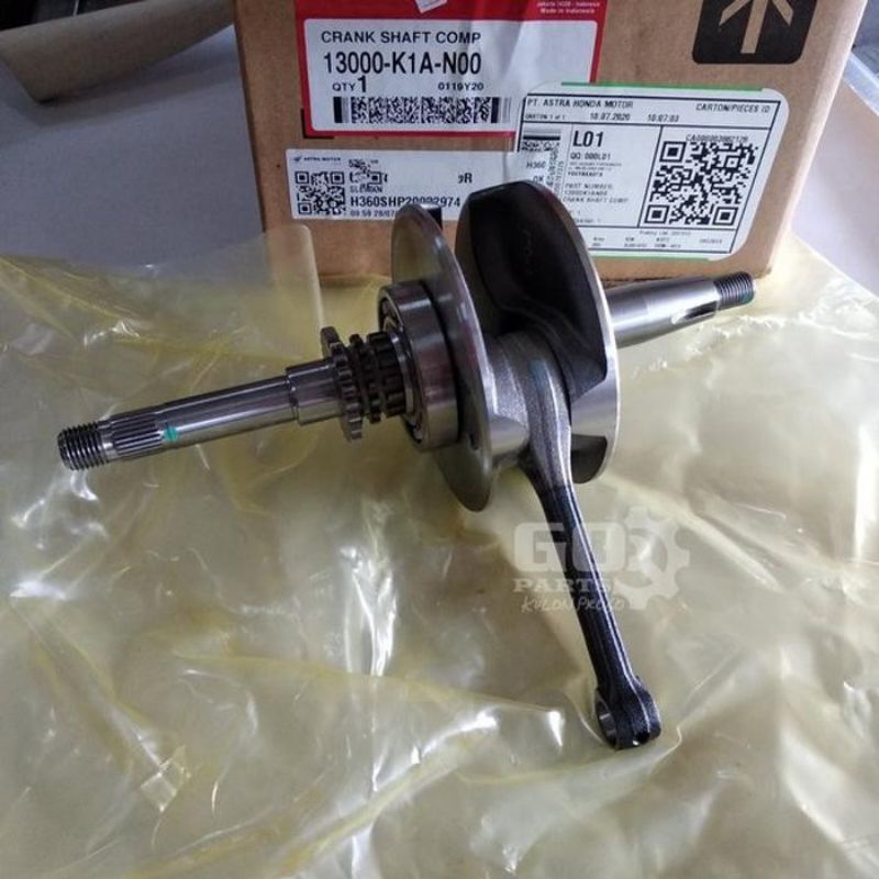 Kruk As Crankshaft Comp BEAT K1A 2020 ORI AHM 13000K1AN00