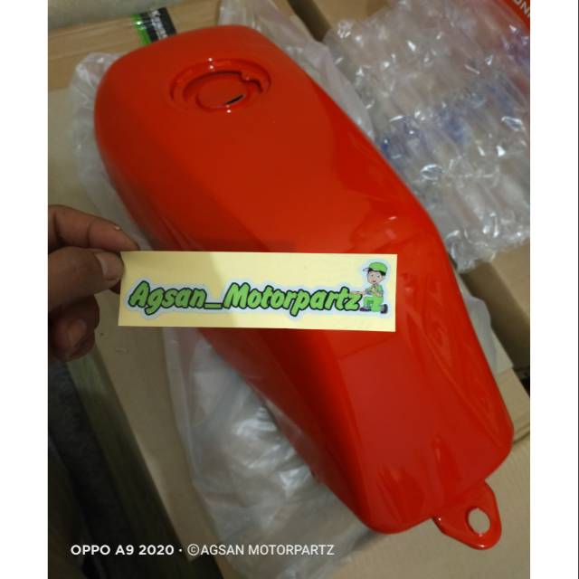 Tangki ninja R SS merah original Kawasaki
