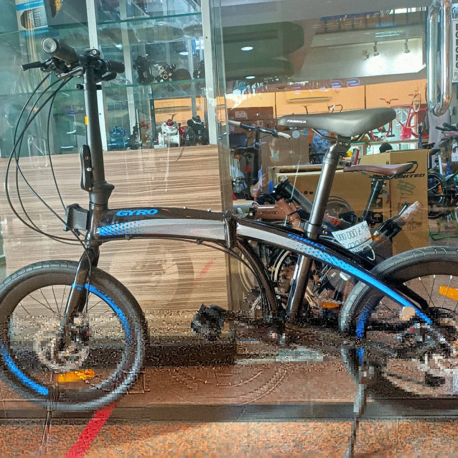 sepeda lipat Rubick Gyro 9speed