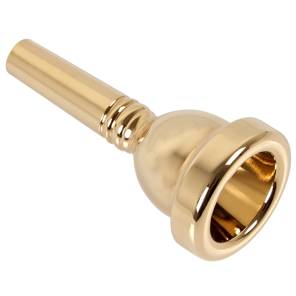 Mouthpiece Alto Trombone Warna Silver / Emas Ukuran 6.5 &quot;Dengan 2 Pilihan Warna