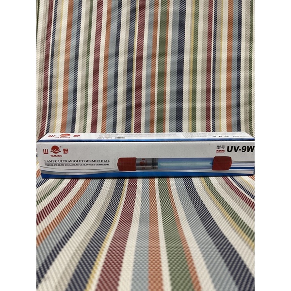 YAMANO ULTRAVIOLET GERMICIDAL LAMP UV-7W LAMPU AQUARIUM 7 WATT