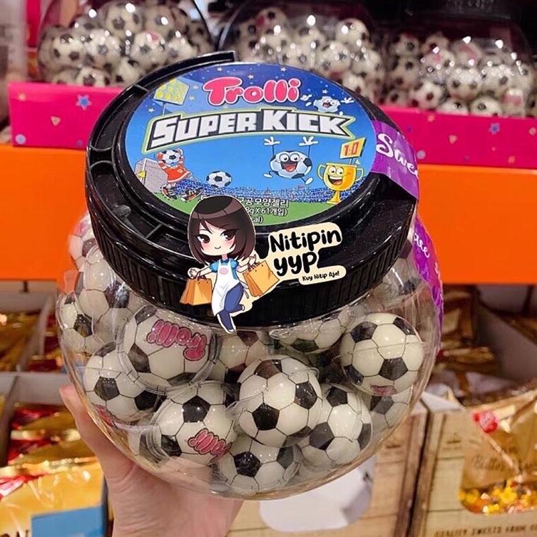 

F-AZT> »> [ASLI KOREA] Korean Trolli Planet Soccer Chewy Gummy - Permen Trolly Jelly Gummi Viral - SCF Sportball Watermelon Pokemon Duck Yoghurt Peach Jelly Gummy (18,8gr) //kekinian>