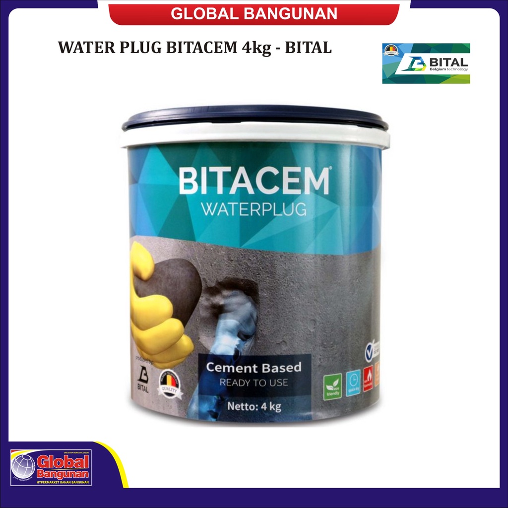 WATER PLUG BITACEM 4kg - BITAL