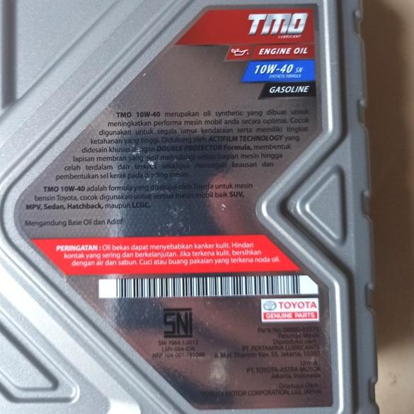 oli tmo 10w 40 1 liter