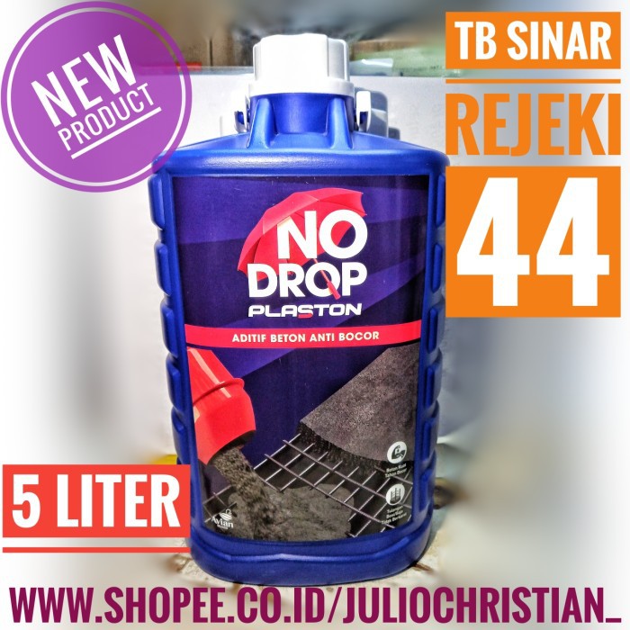 Jual No Drop Plaston Liter Obat Aditif Pengeras Penguat Mutu Beton Anti Bocor Avian Brands