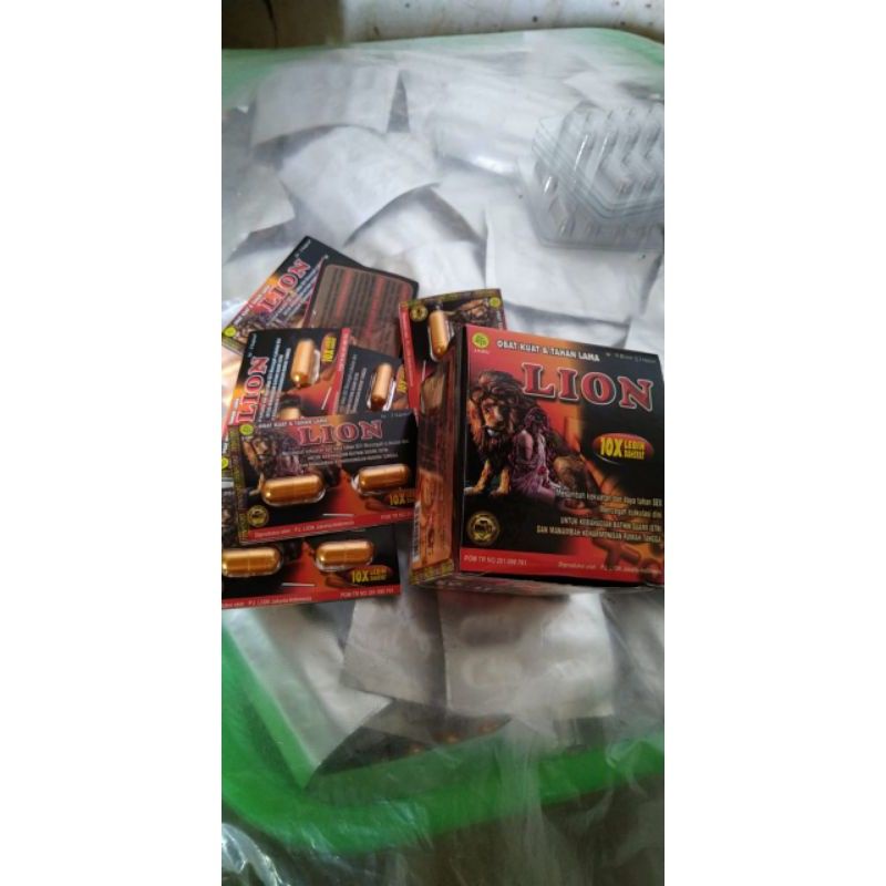 Fish Yummy Lion Kapsul Original 100%