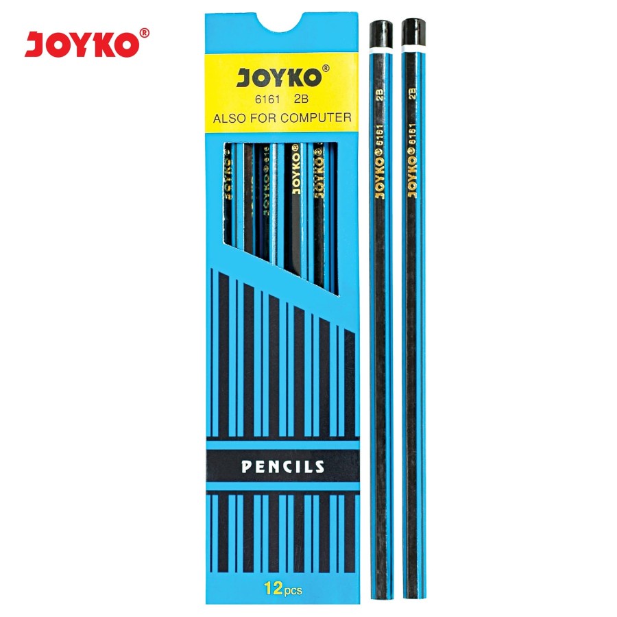 

Pencil JOYKO Pensil Joyko 6161 2B 1 BOX 12 PCS