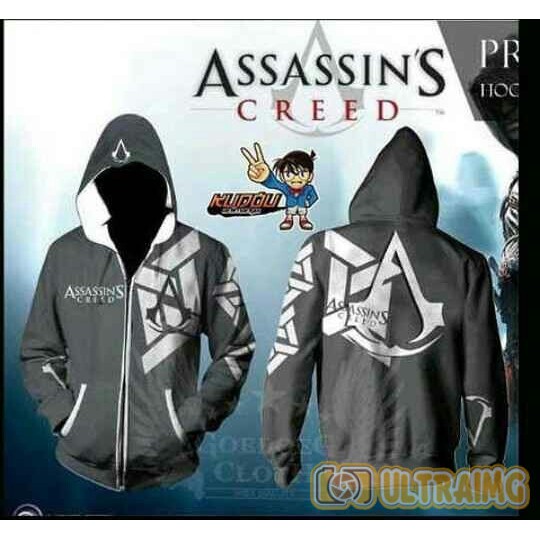JAKET ASSASIN CREED HOODIE GROSIR