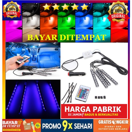 Led Kolong Dasboard Rgb Lampu Led Dasboard rgb Dekorasi Dashboard Lampu Kolong Universal Motor Mobil