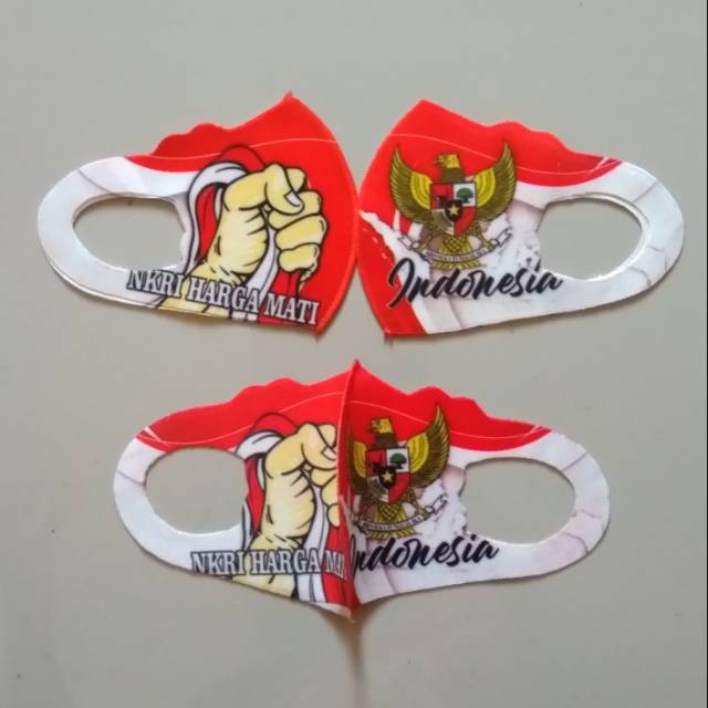 Masker Merah Putih / Dirgahayu