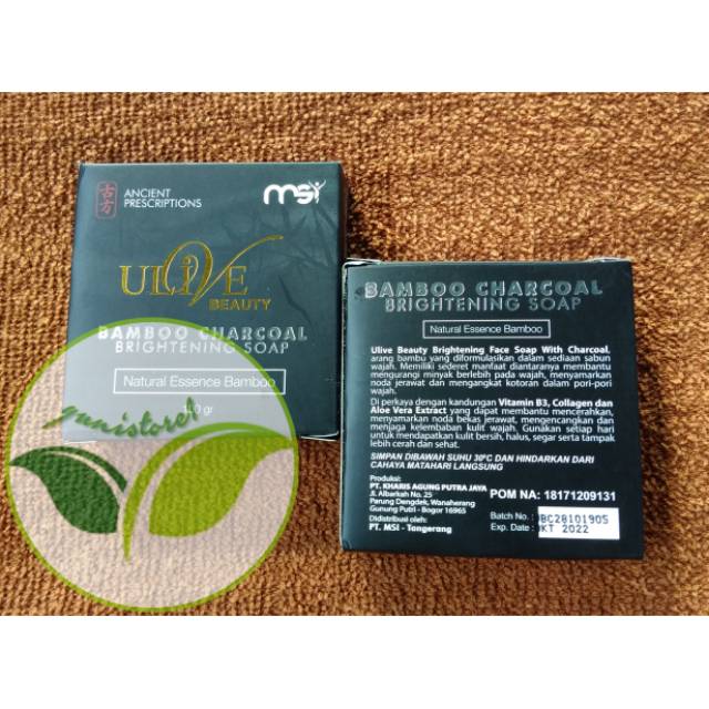 Sabun Bambo MSI | Sabun Bamboo Charcoal | Sabun Jerawat Bamboo | Sabun Gatal-Gatal | Sabun Panu