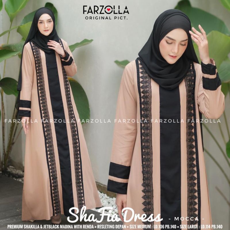 Fairuz Shafia Dress ori by Farzolla