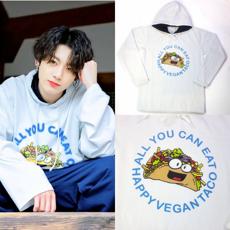 Hoodie KPOP Korea BTS Jungkook Vetements Taco