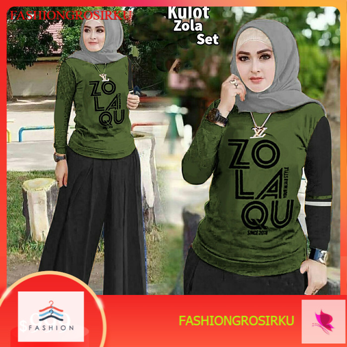 Stelan Zolaku Katun Paris Set Wanita/Baju Olahraga Wanita/Stelan olahraga Wanita