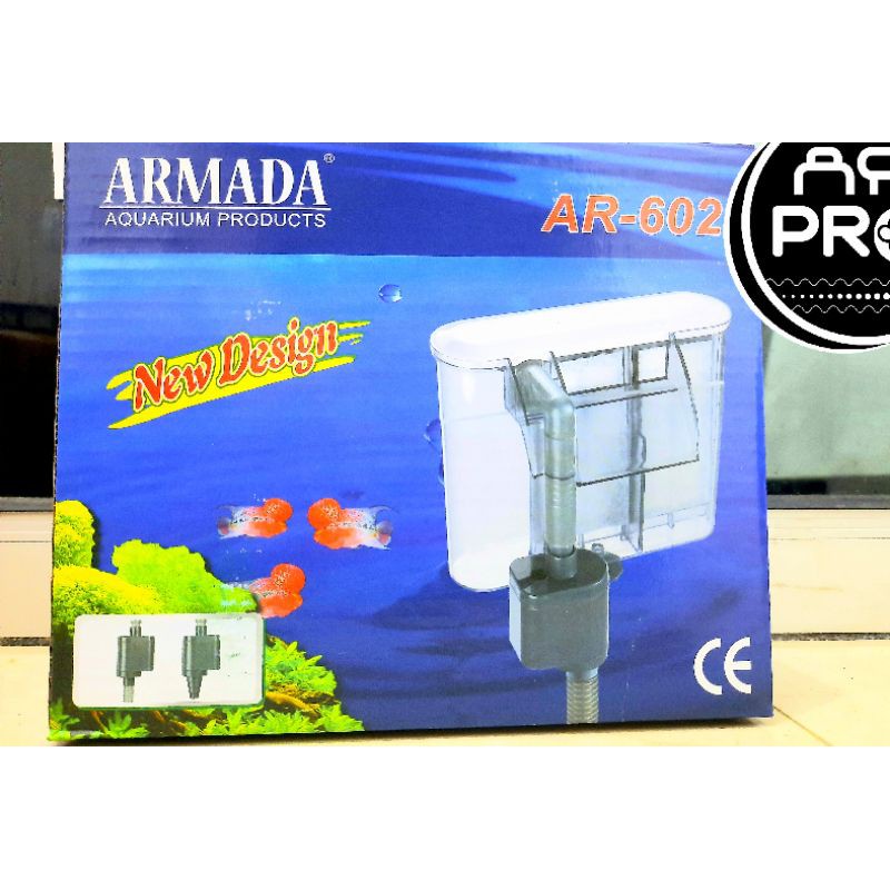 Promo murah POMPA AQUARIUM SLIM HANGING FILTER ARMADA AR 602