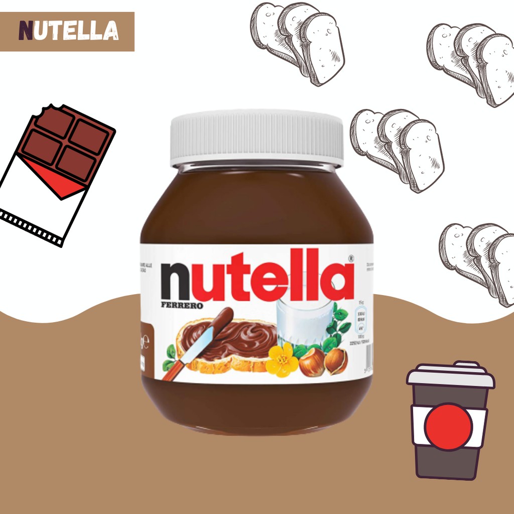 

BEST PRICE!! Nutella 200gr, 350gr, 680gr - selai kacang dan coklat