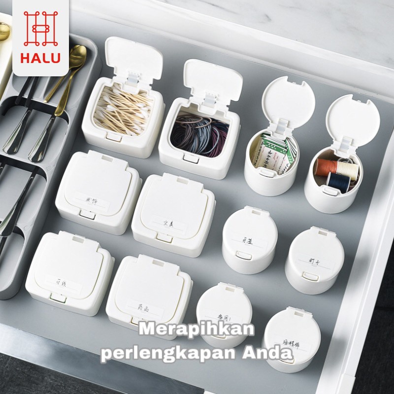 Nama - Kotak Putih Polos Serbaguna Box Accessories Kotak PenyimpananSerbaguna