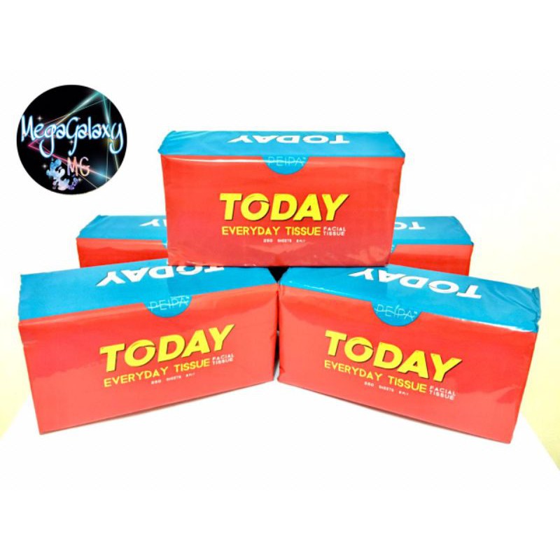 Tisu TODAY everyday Facial Tissue 2 Ply 250 sheets