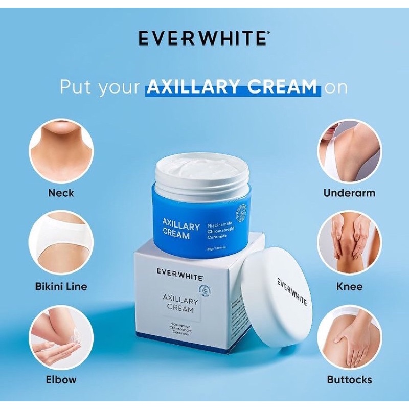 Jual Everwhite Axillary Cream 30gr | Shopee Indonesia