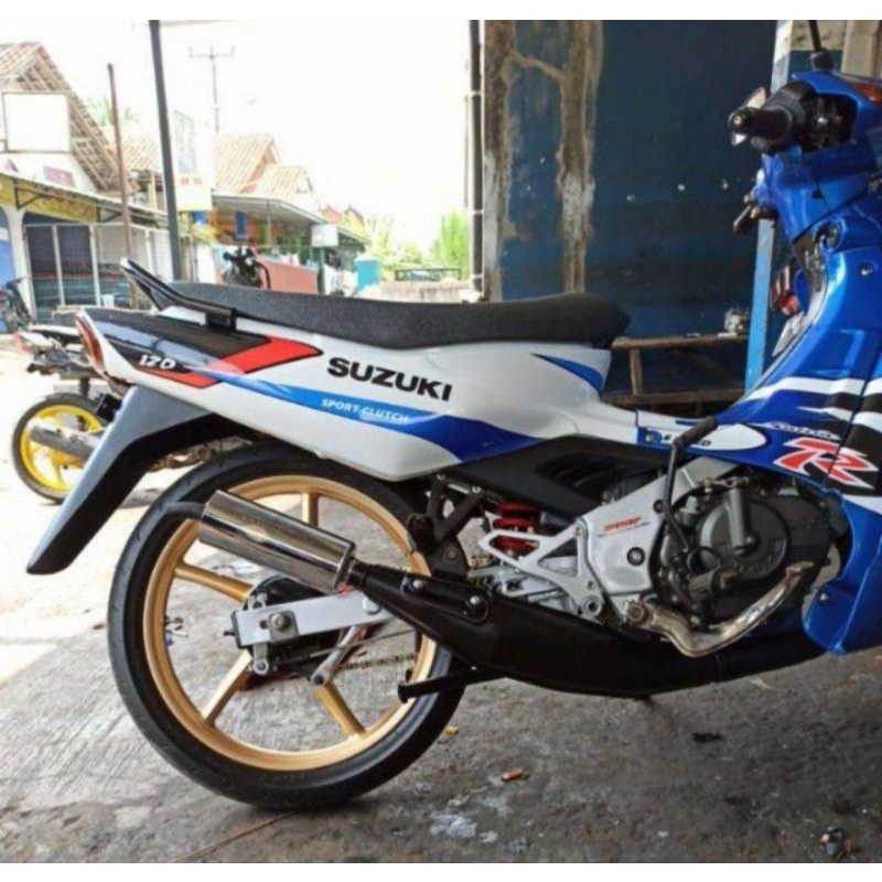Knalpot AHM Satria 2Tak Fizr Fiz r Force One Made In Malaysia Knalpot Satria 2 Tak AHM Asli Malaysia
