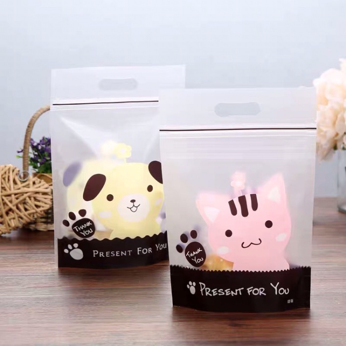 

SALE Zipper bag lucu kemasan makanan zipper character plastik zipper