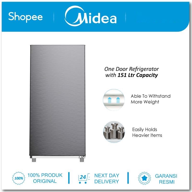 Kulkas Midea MDRD 229FGA42 Kulkas 1 Pintu 158 Liter