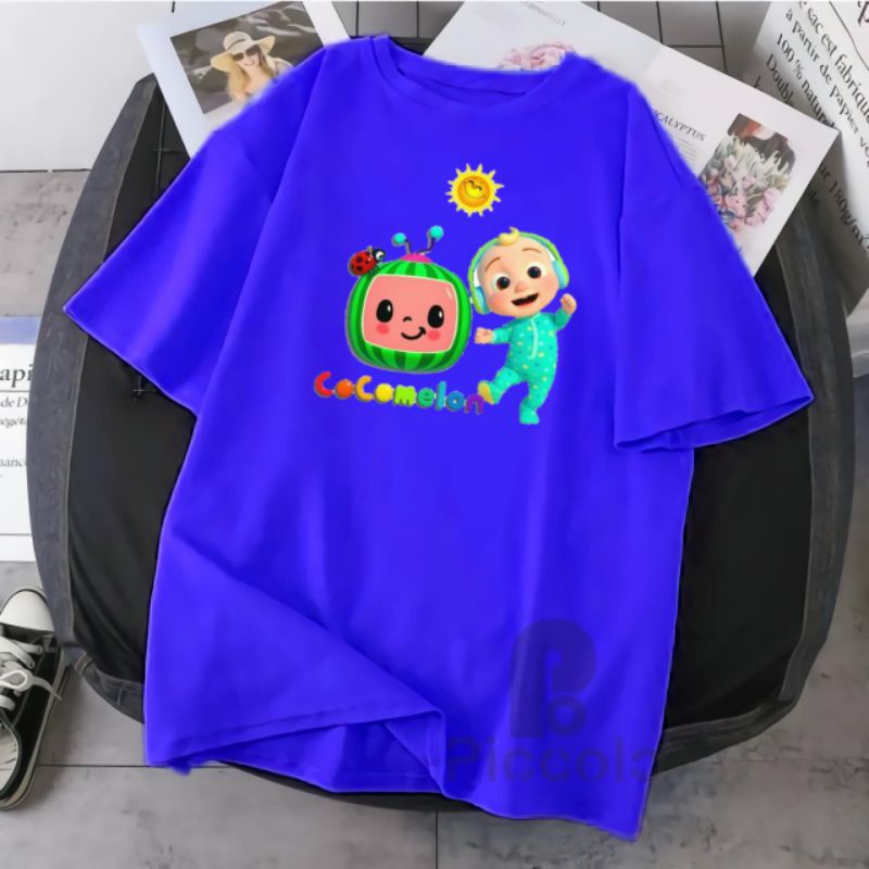 BAJU KAOS ANAK COCOMELON kaos anak baju anak kado ulang tahun (free nama