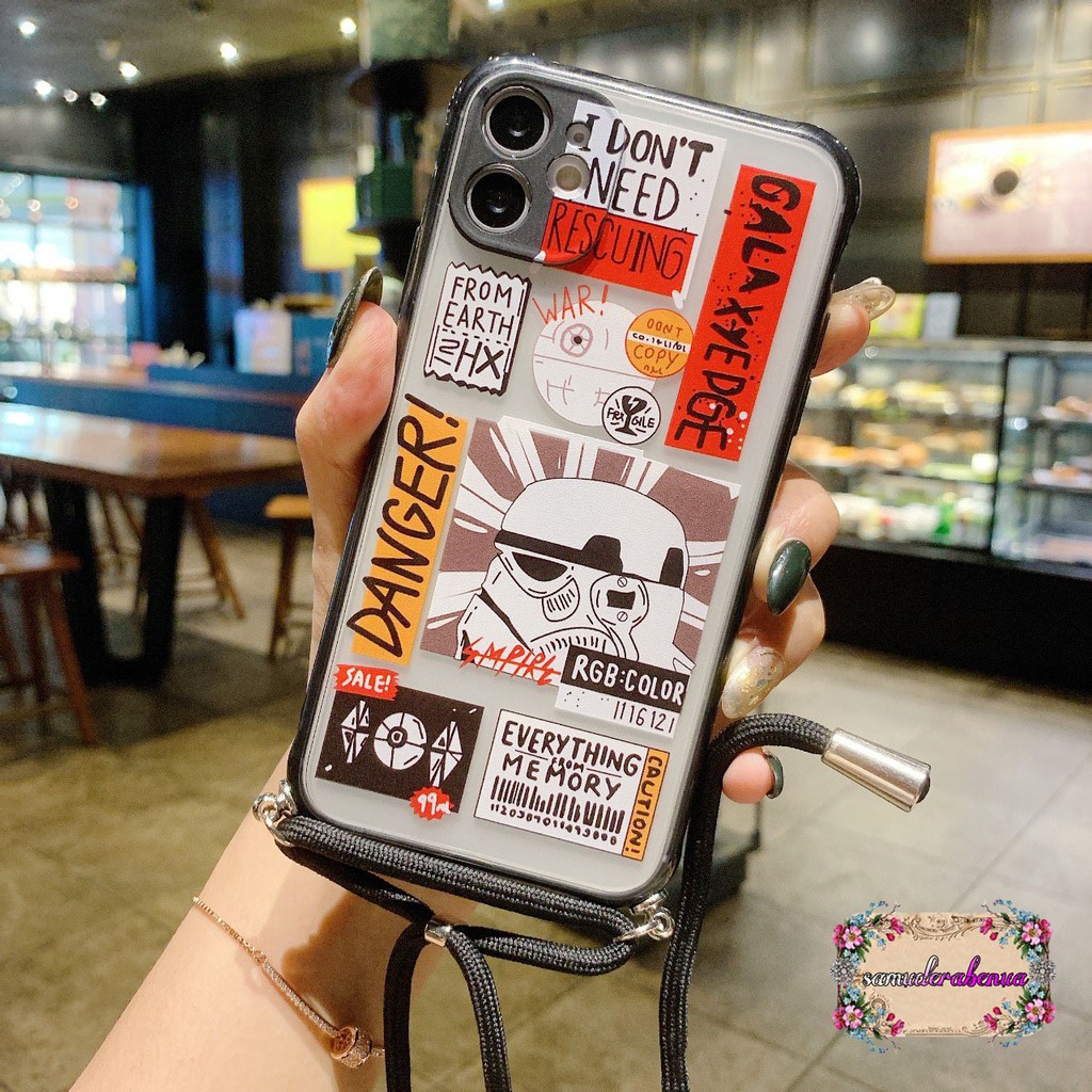 SS183 CASE SLINGCASE TALI LANYARD OPPO A37 NEO 9 A71 A39 A57 F5 YOUTH F1S A59 A3S A5S A7 A12 SB2052