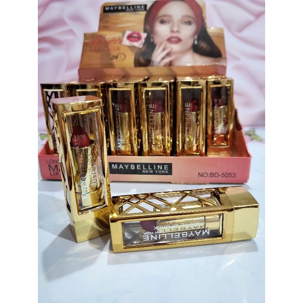 [Per Batang] Lipstick Maybelline Case Gold BD5053