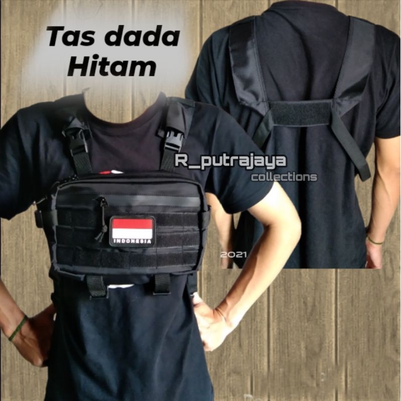 (COD)TAS DADA/CHEST BAG/CHEST RIG/ARMY/TNI TERMURAH TERBARU FREE EMBLEM