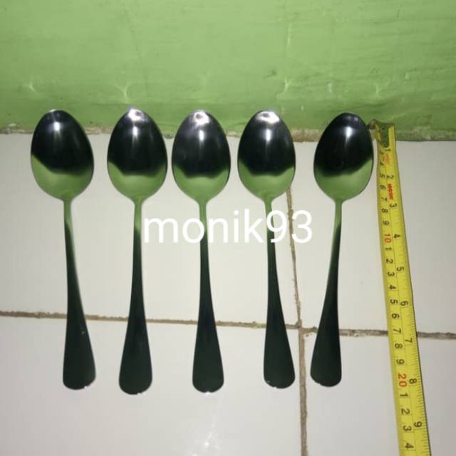 Sendok garpu stainless tebal elegant jumbo
