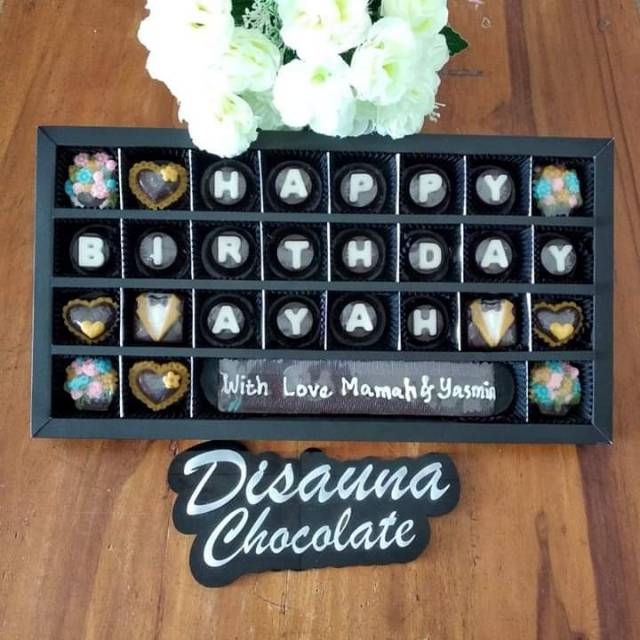 

Coklat art, harga sudah termasuk safety pack